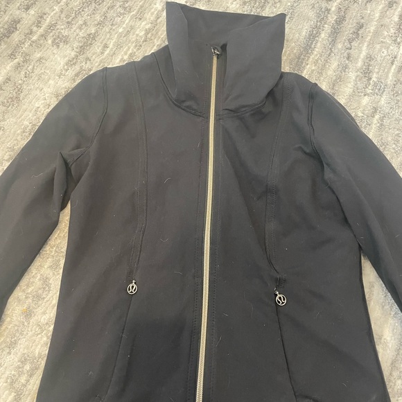 Lululemon High Neck Define Jacket - Black Size 4 - Picture 2 of 4